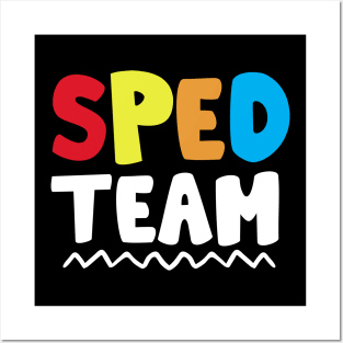 Sped Team Posters and Art